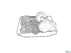 brocoli Coloriages À Imprimer
